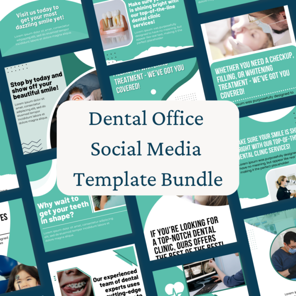 Dental Office Social Media Bundle